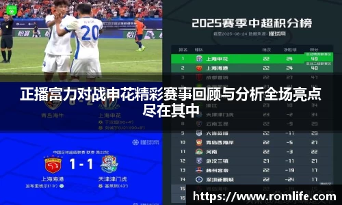悟空体育正播富力对战申花精彩赛事回顾与分析全场亮点尽在其中